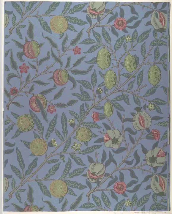 Pomegranate wallpaper pattern